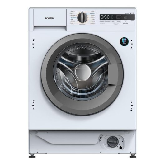 Lavasecadora INFINITON 8kg D WSD-BBG86WAD integrada con display táctil