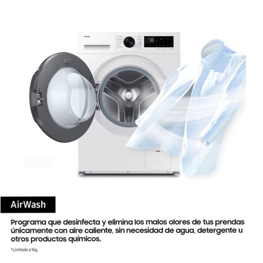 Lavasecadora Samsung 9kg/5kg A-10% WD90DG5G34BEEC fondo reducido Wi-Fi AI EcoBubble