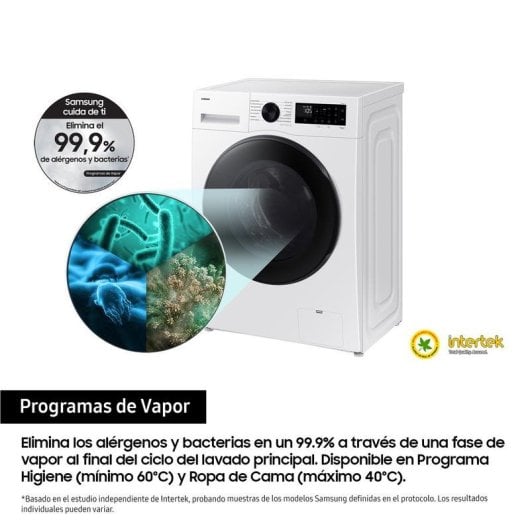 Lavasecadora Samsung 9kg/5kg A-10% WD90DG5G34BEEC fondo reducido Wi-Fi AI EcoBubble