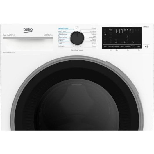 Lavasecadora Beko 10 kg A BDT510744S 1400 rpm con SteamCure y Fast+