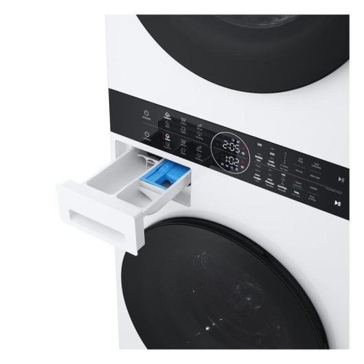 Lavasecadora LG 12kg A WT1210WWF con motor Inverter y Wi-Fi