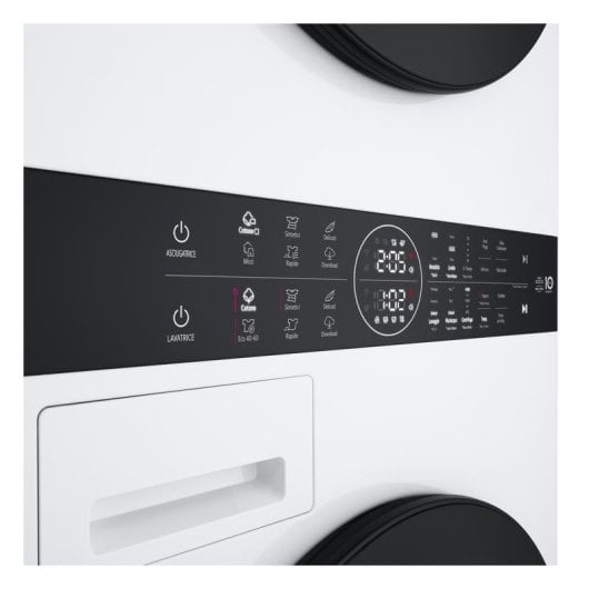 Lavasecadora LG 12kg A WT1210WWF con motor Inverter y Wi-Fi