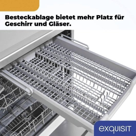 Lavavajillas Exquisit GSP6314-030C 14 Cubiertos Clase C LED Inoxidable