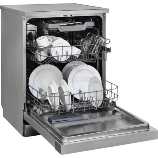 Lavavajillas Exquisit GSP6314-030C 14 Cubiertos Clase C LED Inoxidable