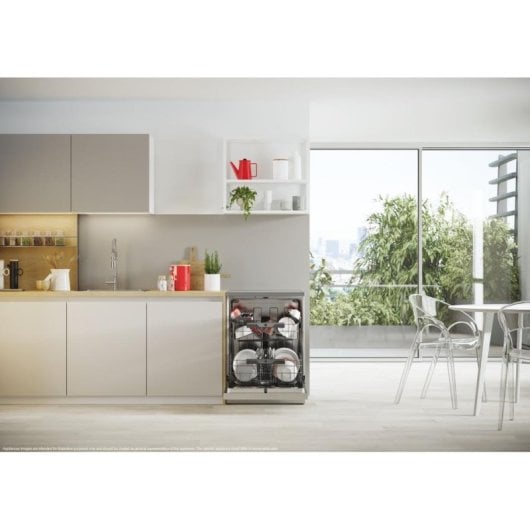 Lavavajillas Hoover H-DISH 500 HF 5C4F0PX 15 Cubiertos Clase C Wi-Fi y apertura automática