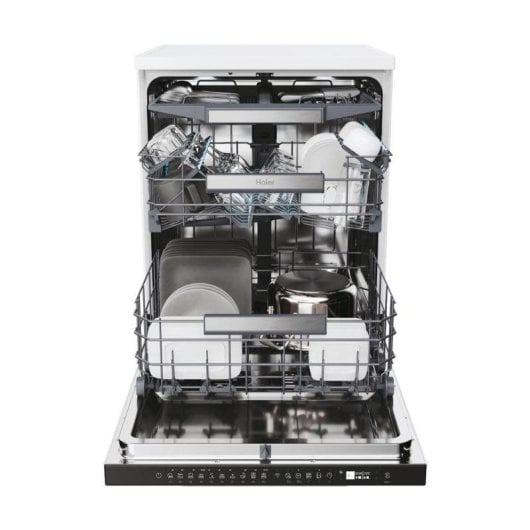 Lave-vaisselle Haier XF 6B2M3PW 16 couverts B Wi-Fi ouverture automatique