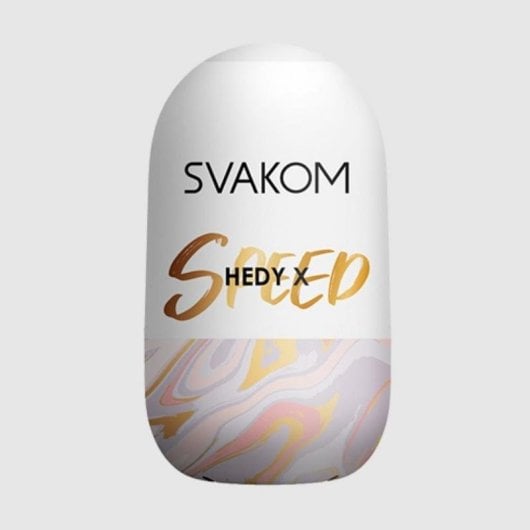 Masturbador masculino SVAKOM Hedy X Conjunto Translúcido TPE Ajustável 5 peças