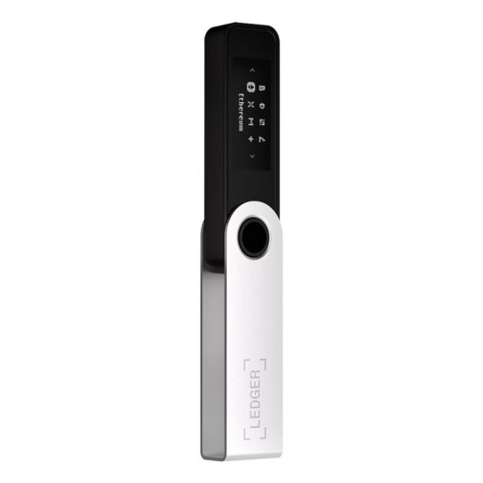 Monedero offline Ledger Nano S Plus USB Type-C Preto Prata para Bitcoin Ethereum NFT