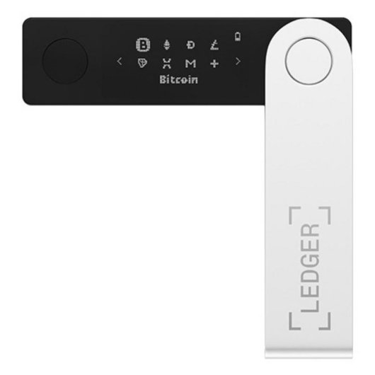 Monnaie Ledger Nano X Sécurité Bluetooth USB Type-C Écran Noir Argent