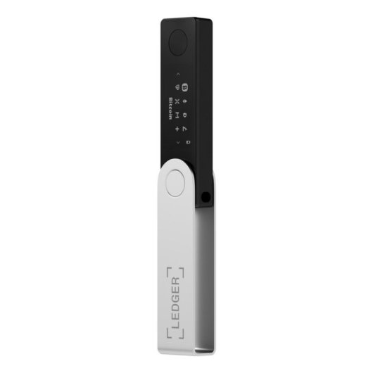 Monnaie Ledger Nano X Sécurité Bluetooth USB Type-C Écran Noir Argent