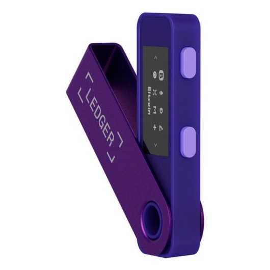 Monnaie Ledger Nano S Plus Amethyst USB Type-C Bitcoin Ethereum NFT