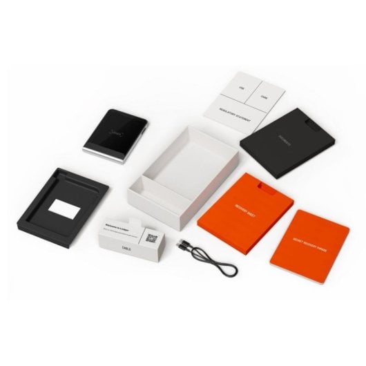 Monedero offline Ledger Flex Graphite E Ink Bluetooth USB 56,5 mm