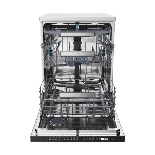 Lavavajillas Haier XF 4A4M4PDX 14 Serviços Classe A Inox Wi-Fi AquaStop