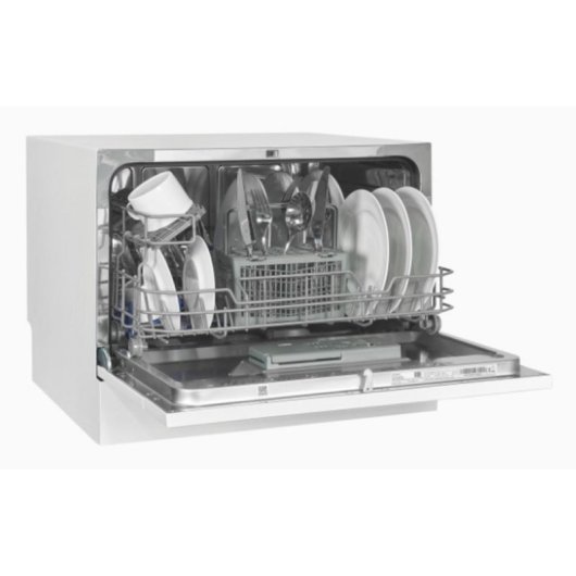 Lavavajillas Exquisit GSP206-030D 6 Cubiertos D con inicio diferido y puerta automática