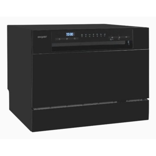 Lavavajillas Exquisit GSP206-030D 6 Servicios D con apertura automática y bloqueo infantil