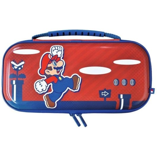 Funda Hori Vault Case Mario Compatível Switch/Switch 2 Robustez e Estilo