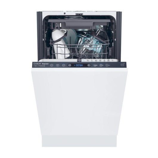Lavavajillas Candy RapidÓ CI1C7SB1FA 11 Servicios Clase C Wi-Fi Slim 45 cm