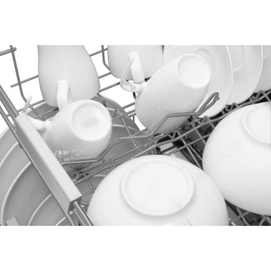 Lavastoviglie Amica DIM62E7qH 14 Coperti Classe E Touch Display LED Bianco/Nero