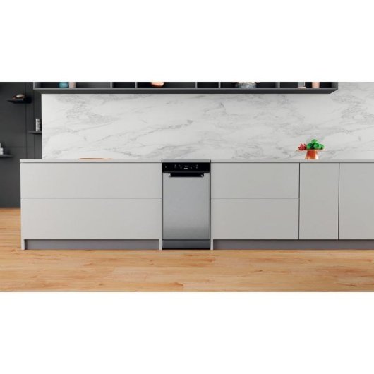 Lavavajillas Whirlpool WSFC 3M27 X 10 Cubiertos E Inoxidable Slimline