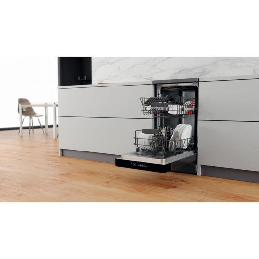 Lavavajillas Whirlpool WSFC 3M27 X 10 Cubiertos E Inoxidable Slimline