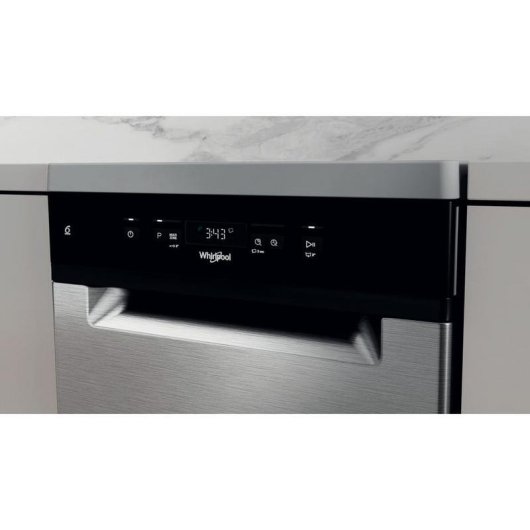 Lavavajillas Whirlpool WSFC 3M27 X 10 Cubiertos E Inoxidable Slimline