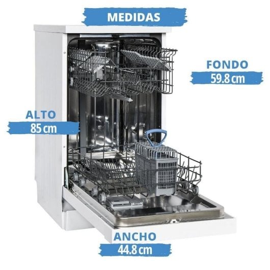 Lavavajillas Sauber SERIES 3-60I 10 Cubiertos E con AquaStop y Inicio Diferido