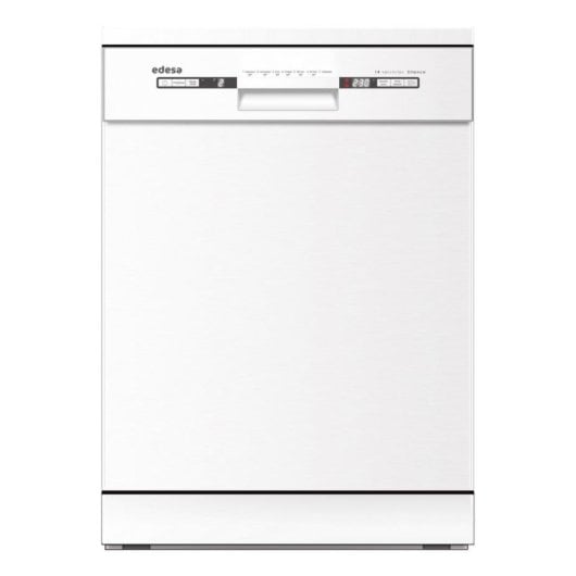 Lavavajillas Edesa EDW-6231 WH 14 Cubiertos D con inicio diferido y 7 programas