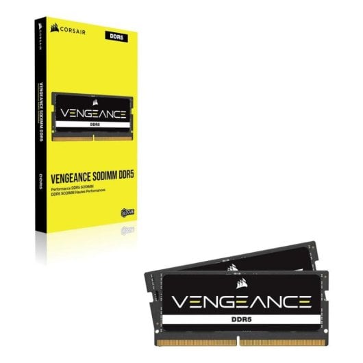 Memoria RAM Corsair Vengeance 64GB 2x32GB DDR5 5600MHz CL48 SO-DIMM 262-pin SPD