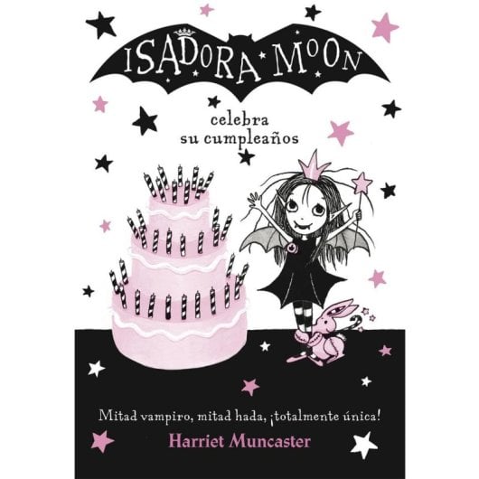 Livro Infantil Penguin Random House Isadora Moon Has a Birthday capa mole 128p Espanhol