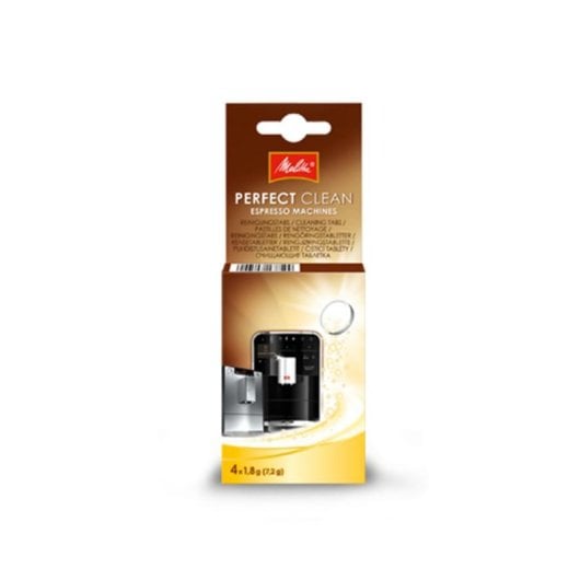 Limpiador de cafeteras Melitta Perfect Clean Tabletas 1,8 g 4 unidades