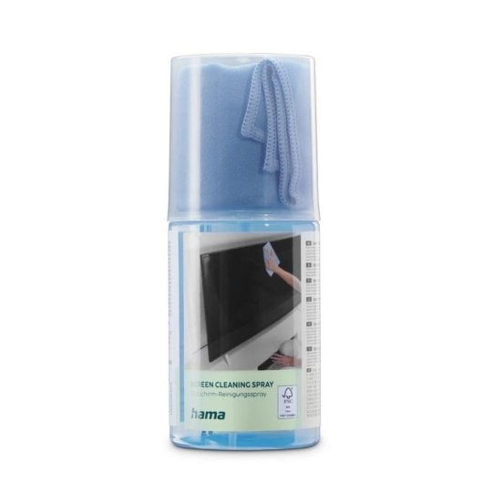 Reinigungsset HAMA 00221093 für LCD LED Plasma 200 ml mit Mikrofasertuch