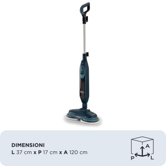 Limpeza a vapor Ariete 4178/00 Azul 0,35 L 1500W portátil e giratória