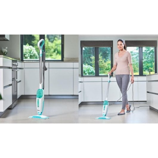 Limpiador a vapor Shark S1000 portátil 1050 W 0,375 L menta/branco