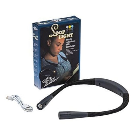 Lanterna de Pescoço Wedo 254 22101 LED 800 mAh 3 Níveis Preto