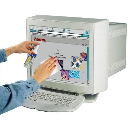 Spray de nettoyage Hama 00113807 250 ml blanc pour notebook