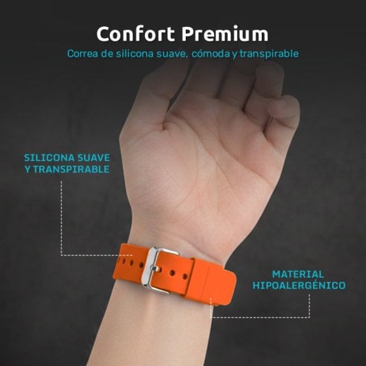 Kit de bracelet pour montre connectée Nilait Strap Pack Color 20 mm