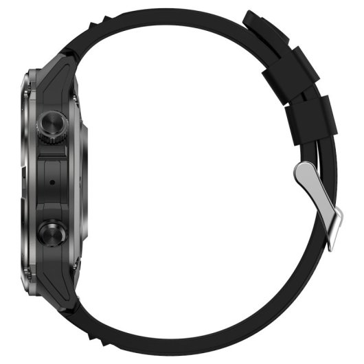 Nilait Watch Commeta One smartwatch AMOLED con GPS de alto rendimiento (Negro)