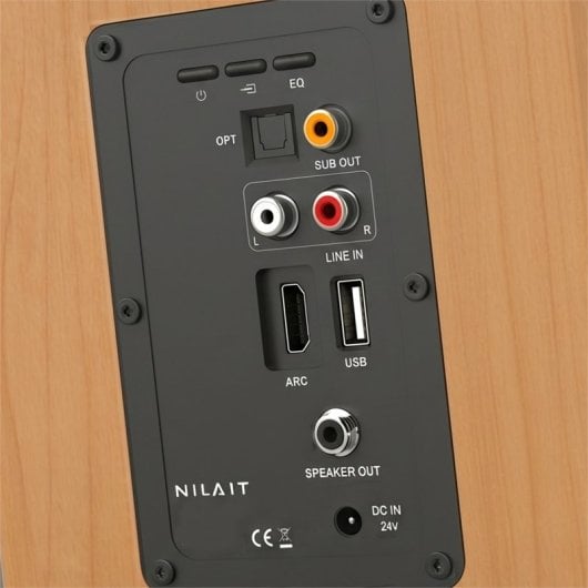 Altoparlanti Nilait Bluetooth 80W HDMI ARC Ottico USB RCA con telecomando