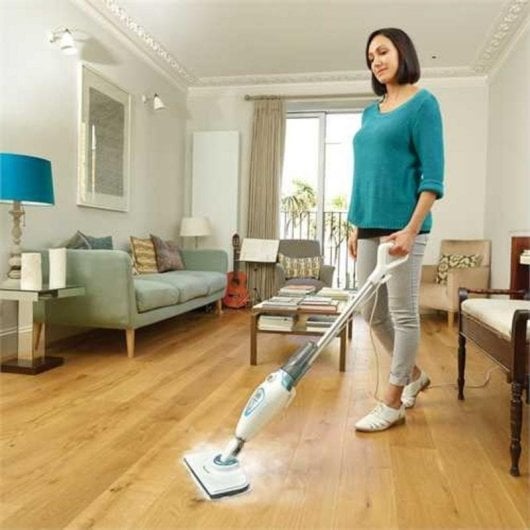 Limpiador a vapor Black & Decker FSM1615-QS 1300W 0,35L aço inoxidável cabo 6m