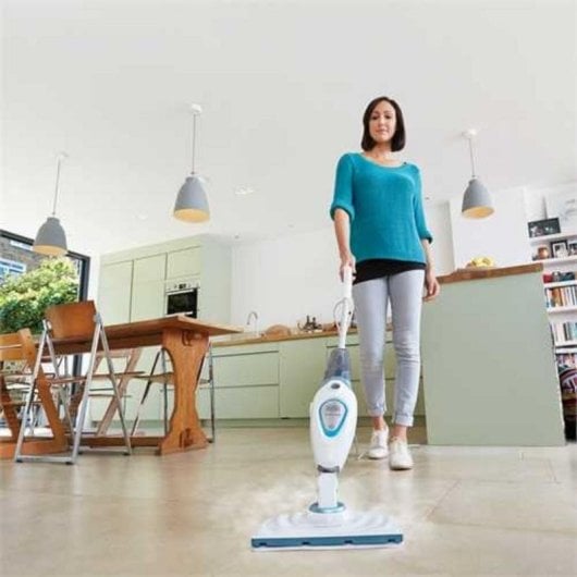 Limpiador a vapor Black & Decker FSM1615-QS 1300W 0,35L aço inoxidável cabo 6m