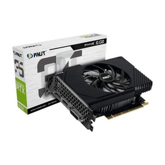 Scheda Grafica Palit GeForce RTX 3050 StormX 6GB GDDR6