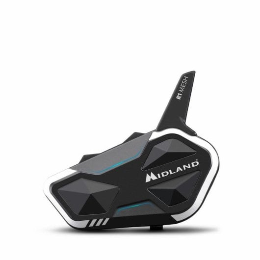 Intercom Midland C1585 2000 m IPX6 Étanche 23 h Noir Blanc