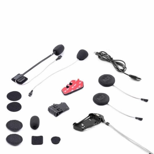 Intercom Midland C1585 2000 m IPX6 Étanche 23 h Noir Blanc