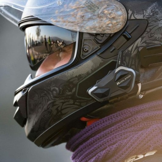 Intercom Midland C1529 portée 1200 m IPX6 FM 23 h USB Type-C