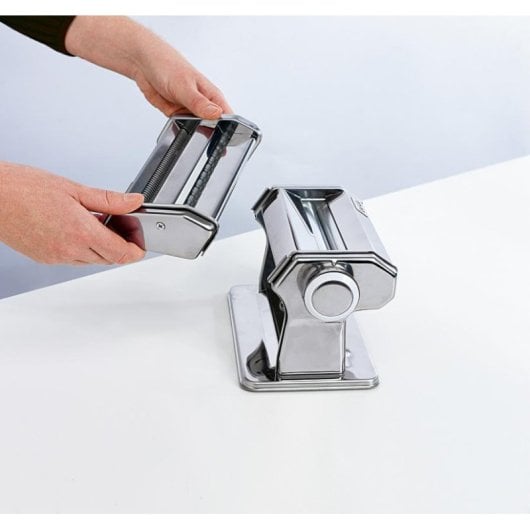 Máquina de Massa LAICA PM2000 Inox Manual Corte 0,3-3 mm Origem Itália