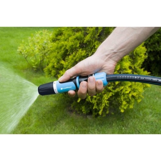 Pistola de pulverización CELLFAST 53-300 ergonómica flujo ajustable negra azul