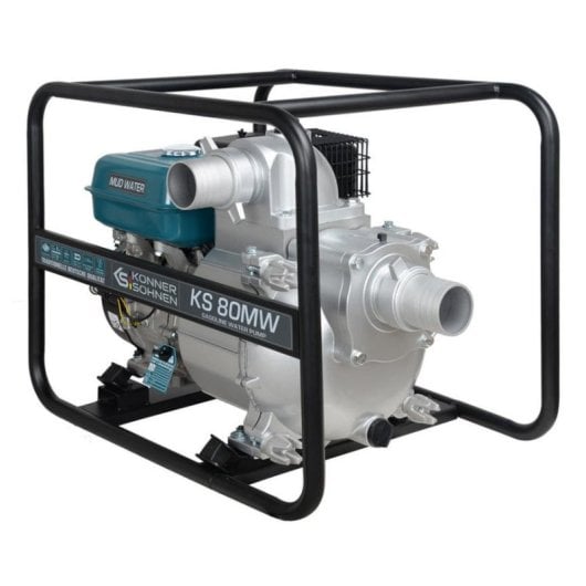 Bomba de Água Könner & Söhnen KS 80MW Gasolina 100 bar 60000 l/h Exterior