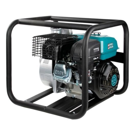 Bomba de água Könner & Söhnen KS 80 gasolina 100 bar 60000 l/h preta azul prata