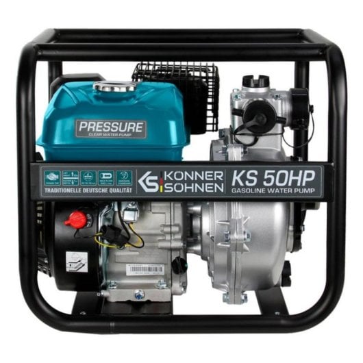 Wasserpumpe Könner & Söhnen KS 50HP Benzin 50 bar 30000 l/h Outdoor