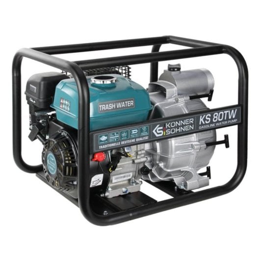 Wasserpumpe Könner & Söhnen KS 80TW Benzin 105 bar 66000 l/h Außenbereich